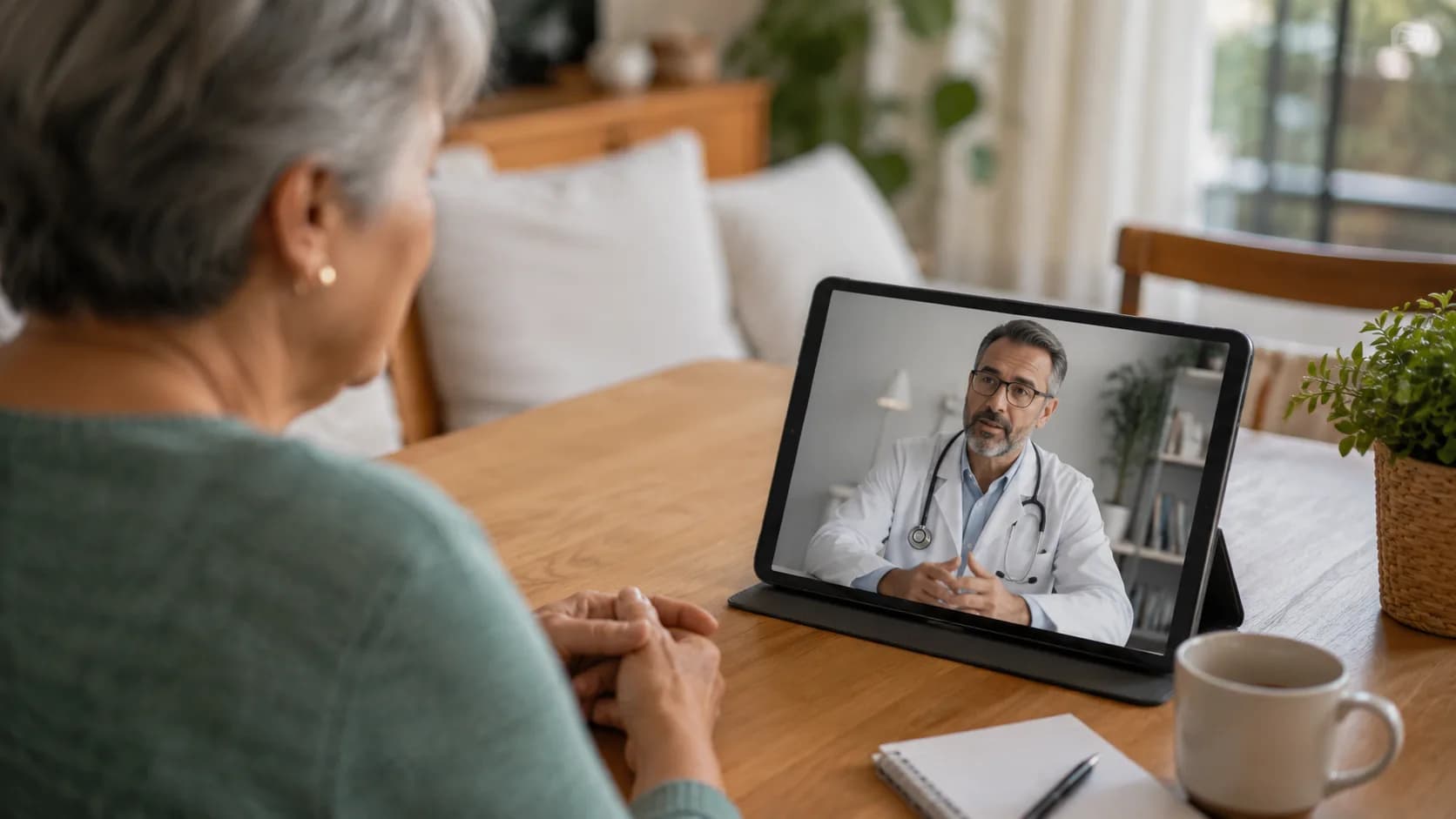 Saúde do Idoso telemedicine consultation