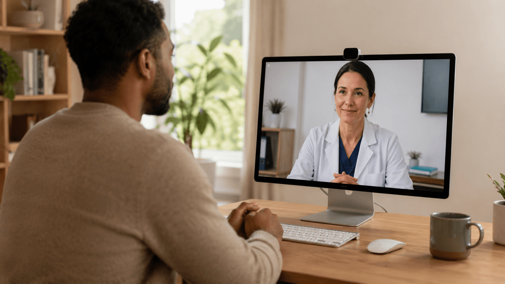 Saúde do Homem telemedicine consultation