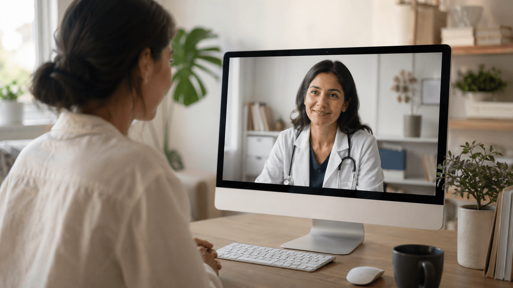 Saúde da Mulher telemedicine consultation